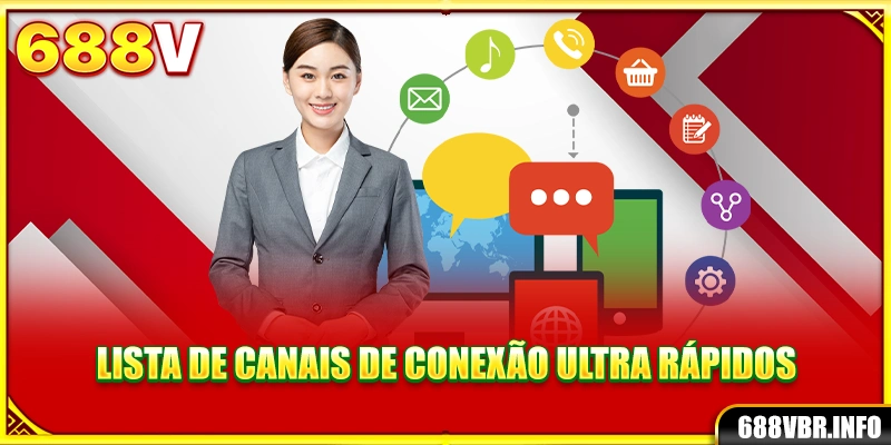 Lista de canais de conexão ultra rápidos