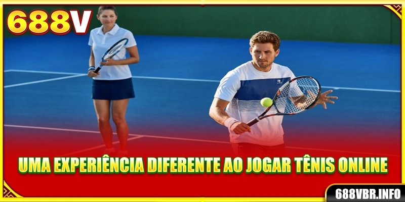 Uma experiência diferente ao jogar tênis online