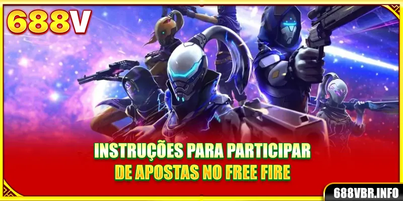 Instruções para participar de apostas no Free Fire