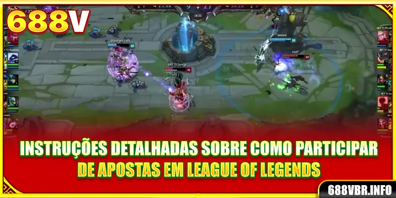 Instruções detalhadas sobre como participar de apostas em League of Legends